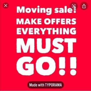 Please make offers, will accept!!